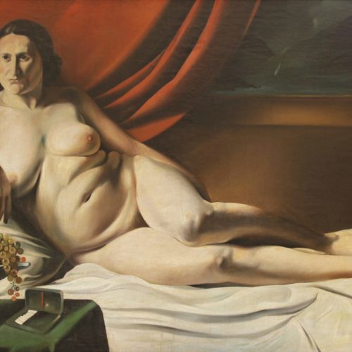 Gregorio Sciltian Messalina, 1926 olio su tela, cm 100×175