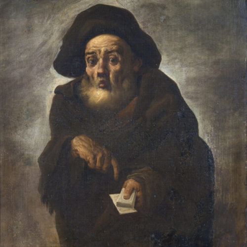 Antonio Cifrondi (1657-1730) - L’indovino, 1710-1720 - olio su tela, cm 100×89